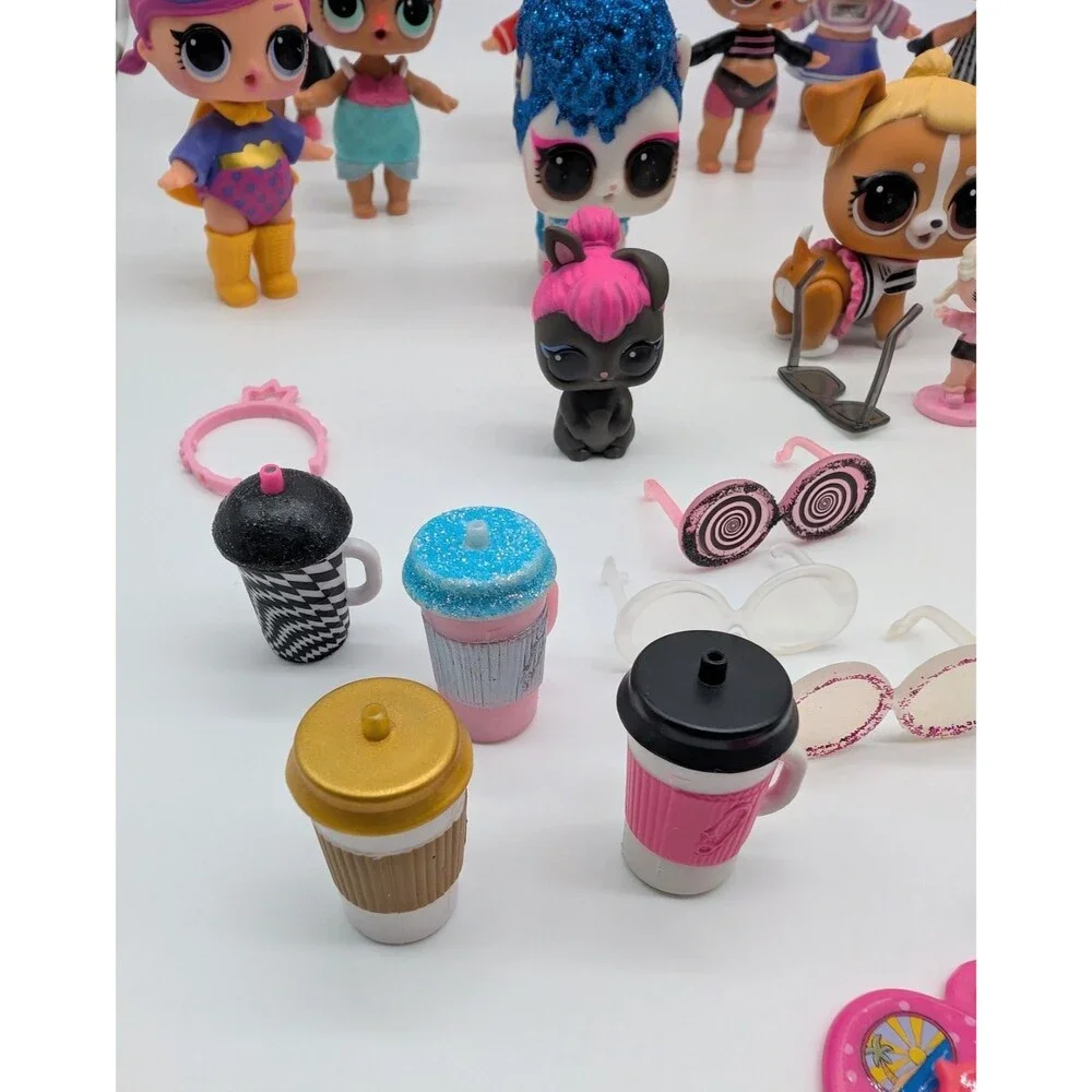 Lol Surprise! Dolls Pets Clothes Outfits Sunglasses and Accessories Lot